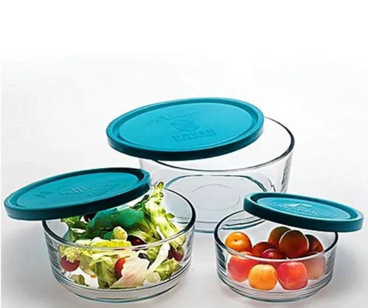 Air Tight Glass Food Storage Box Containers