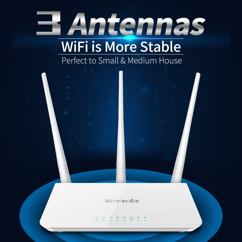 Tenda F3 Wifi Router. (NEW BOX PACK)